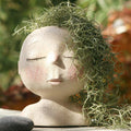 Tranquil Sleep Face Planter Vase